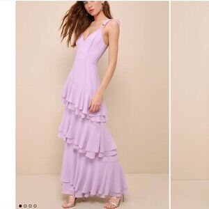 Lulu's lavender gown